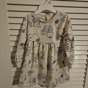 Cute Snoopy Patterned Dress Size 2T